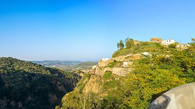 panorama vista castello